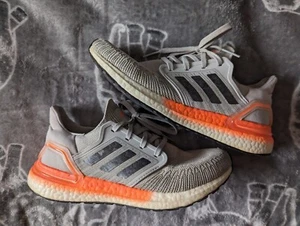 Adidas Ultra Boost 20 Uk7 Entrenadores Zapatos para Correr Gris - Imagen 1 de 11