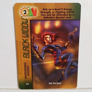 OVERPOWER CCG --- BLACK WIDOW AVENGING AGENT --- MISSION CONTROL -- NM / MINT - Picture 1 of 1