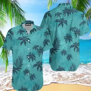 2024 Tommy Vercetti Hawaiihemd Aloha Beach Sommer Tropical Unisex Hawaii - Bild 1 von 22