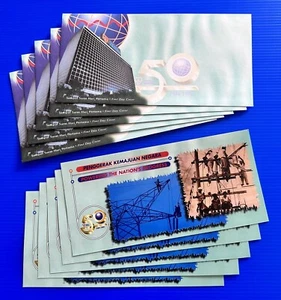 1999 Malaysia TNB Nat'l Electricity 50th Annv Blank FDC x1 Lot of 5 blank Covers - Picture 1 of 1