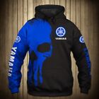 3D Hoodie Gilf for friend Printed For Gift Full Size Skull Yamaha Trend