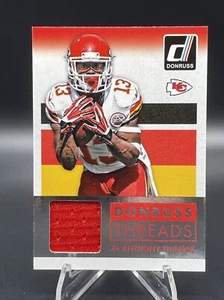 2015 Panini Donruss Threads De'Anthony Thomas #DT-DAT Kansas City Chiefs Raben - Bild 1 von 3