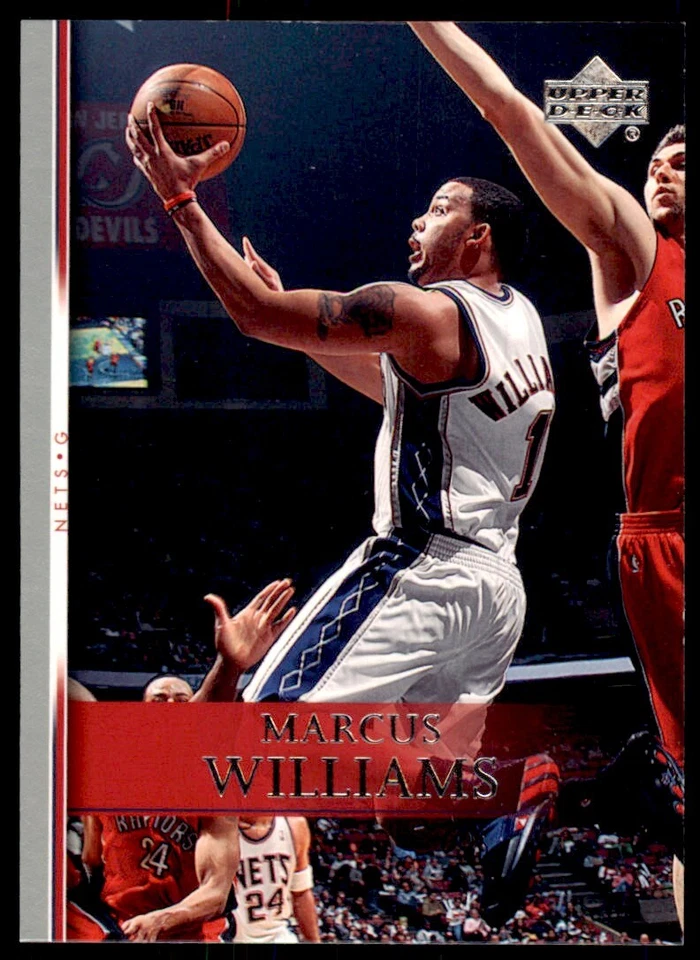 2007-08 Upper Deck. Marcus Williams Basketball Cards #95 - Image 1 of 2