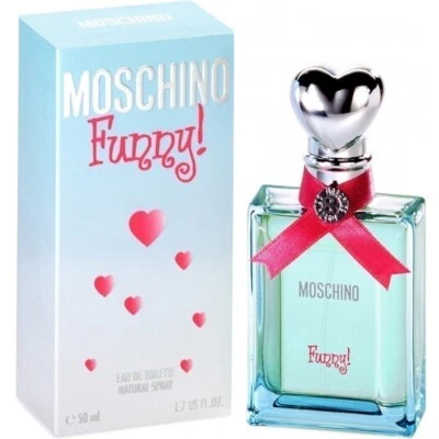 Moschino Funny Eau De Toilette Spray 50ml Her Brand New & Sealed Box Free P&P