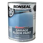 Ronseal Diamond Hard Garage Floor Paint Steel Blue Satin 5L