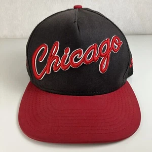 Chicago Bulls Script New Era 9Fifty Snapback Mütze Cap Herren M-L Hardwood Classics - Bild 1 von 10
