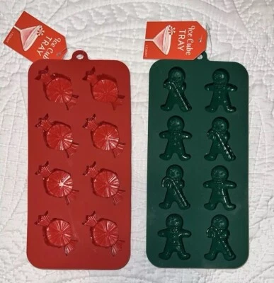 Silicone Ice Cubes, Trays, & Molds - Quantity 2 - Image 1 of 4