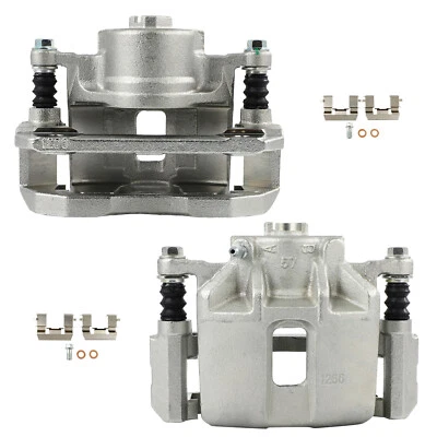 NEW Front Pair Brake Calipers w/ Bracket For 1999-2004 Acura RL 2001-03 Acura CL — 第 1/4 张图片