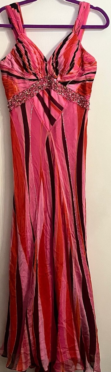 NINA AUSTIN シルクロングドレス NINA AUSTIN シルクロングドレス