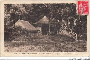 AMQP5-0489-61 - BAGNOLES-DE-L' ORNE - El Parque De Baños Termales - La Fuente - Imagen 1 de 2