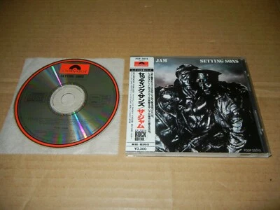 The Jam "Setting Sons" Japan CD w/sticker-OBI P33P-25015 3300Yen Paul Weller - Image 1 of 3
