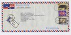 Malaysia Kuching - Merseyside England 1979 Registered Air Mail Postal Cover C18