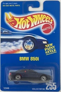 1994 Hot Wheels Blue Card Main line BMW 850i UH Wheels #255 12348 - Picture 1 of 2
