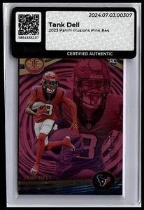 2023 Panini Illusions - #44 Tank Dell (RC) Pink Rookie Texans #'d /399 MBA - Bild 1 von 2