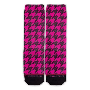 Funktion - Rosa Hahnentritt Mode Socken Neuheit Socken Sublimation Socken Hunde - Bild 1 von 3