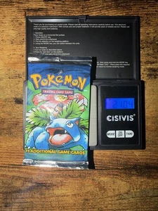 Heavy Base Set Unlimited Booster Pack Sealed Venusaur Art 21g - Bild 1 von 4