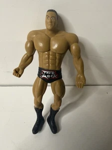 Modellino Just Toys Bend WWF The Rock 2000 Rocky WWE Wrestling RARO - Foto 1 di 10