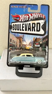 Hot Wheels Boulevard '52 Hudson Hornet Legends Real Riders E18 - Picture 1 of 1