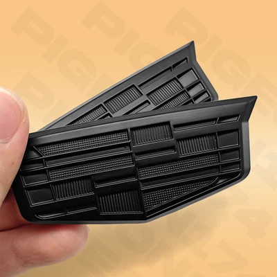 Fender Badge Door Emblem For ATS XLR SLS CT6 CTS SRX STS Accessories 3D Decals - Image 1 of 4