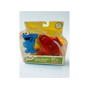 Cookie Monster with Airplane Sesame Street Playskool 2013 Hasbro NIB Classic - Imagen 1 de 12
