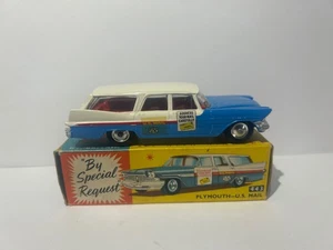 Corgi Toys 334 Plymouth US Mail, Original, Boxed, Vintage, Rare. lovely example - Picture 1 of 16