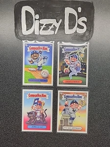2023 Topps MLB X Garbage Pail Kids GPK Mookie Betts, Senga, Volpe & Jung - Picture 1 of 8