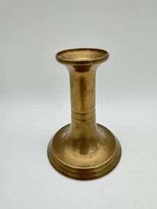 Kleiner Leuchter , Kerzenhalter , Messing ,im Stil des Jugendstils , 12 cm - Bild 1 von 5