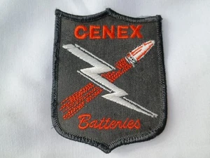---Vintage CENEX BATTERIEN Cap Mütze Patch - Bild 1 von 2