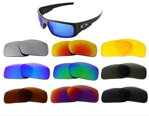 Lentes de repuesto polarizadas para gafas de sol Oakley cigüeñal opción múltiple - Imagen 1 de 30
