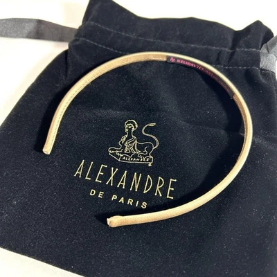 Diadema Alexandre De Paris beige Foto 1 de 4