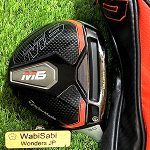 TaylorMade M6 9.0 Driver Head Only "Very Good" RH w/Head Cover JAPAN F/S #03 - Picture 1 of 13