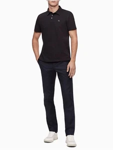 Calvin Klein Men's Slim-Fit Modern Stretch Chino Pants in Sky Captain-36x32 - Picture 1 of 5