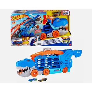 Hot Wheels City Ultimate T-Rex Transporter Hauler Transforms into a Dino - Picture 1 of 4