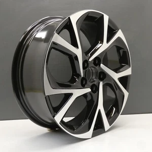 TOYOTA CH-R DYNAMIC 18" ALLOY WHEEL RIM BLACK DIAMOND CUT 42611F4040 GENUINE X1 - Picture 1 of 14