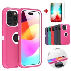 Funda protectora a prueba de golpes/protector de pantalla para iPhone 15 14 13 12 11 - Imagen 1 de 26
