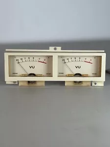 TEAC  X-10R REEL TO REEL  VU METER SET FITS X-7, X-10 X-10R TESTED Original - Picture 1 of 7