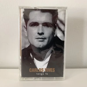 Carlos Vives Cassette Tengo Fe 1997 EMI Vallenato Cumbia Rare New - Picture 1 of 3