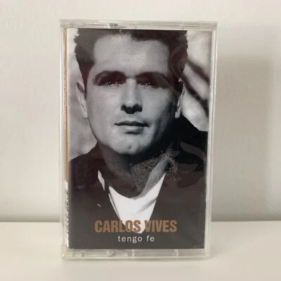 Carlos Vives Cassette Tengo Fe 1997 EMI Vallenato Cumbia Rare New - Image 1 of 3