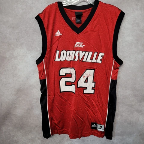 VTG Adidas Louisville Cardinals Montrezl Harrell 24 Basketball Jersey Mens M Cover