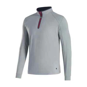 NEW MENS FOOTJOY GOLF TEMPOSERIES MIXED TEXTURE MID JACKET, GREY, LARGE - Picture 1 of 1
