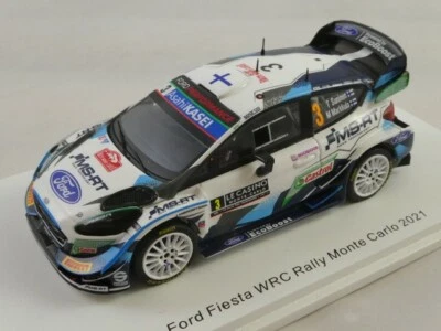 Spark Ford Fiesta WRC #3 Suninen Rally Monte Carlo 2021 1/43 S6586 - Immagine 1 di 3