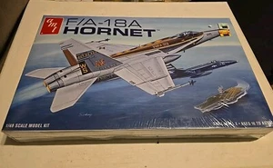 AMT F/A-18A Hornet F-18 Kit # AMT779/12 Factory Sealed Minor Dented Box 1:48 - Picture 1 of 2