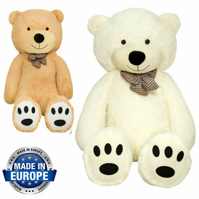 XXL Groß Teddybär Plüsch TEDBI 120/140/160/180cm Kuschel Stoff Tier Teddy Bär - Bild 1 von 4