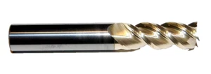 Fresadora de extremo CNC Helix variable ZrN de 3/8" - Aluminio aeroespacial, materiales no ferrosos - Imagen 1 de 3