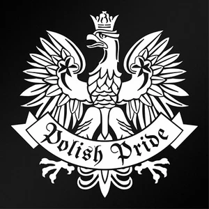 Polish Pride Eagle Poland Polska Duma Orzeł Godło Vinyl Decal Sticker (ia) - Picture 1 of 9