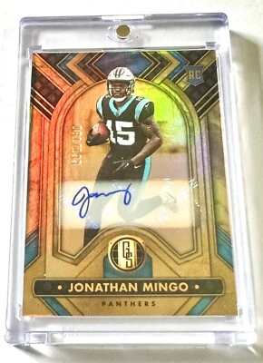 2023 Panini Gold Standard - Rookies Autographs #156 Jonathan Mingo /199 (AU, RC) - Image 1 of 4