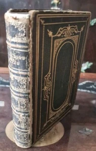 Coleridge Poems~1865 Antique Hardback Book - Picture 1 of 24
