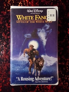 White Fang 2: Myth of the White Wolf (VHS, 1994, Disney) READ - Picture 1 of 7