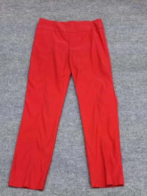 ¿Talla New Directions para mujer? Pantalones de pierna recta 32W X 30L rojos Foto 1 de 4