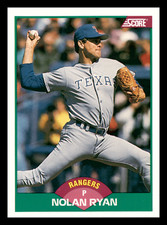Nolan Ryan HOF 1989 Score Rookie & Traded  #2T Texas Rangers NM-MINT
